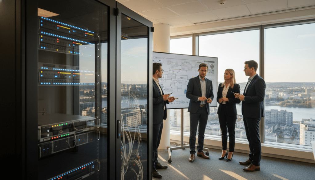 IT-infrastruktur komponenter og serverdrift arkitektur