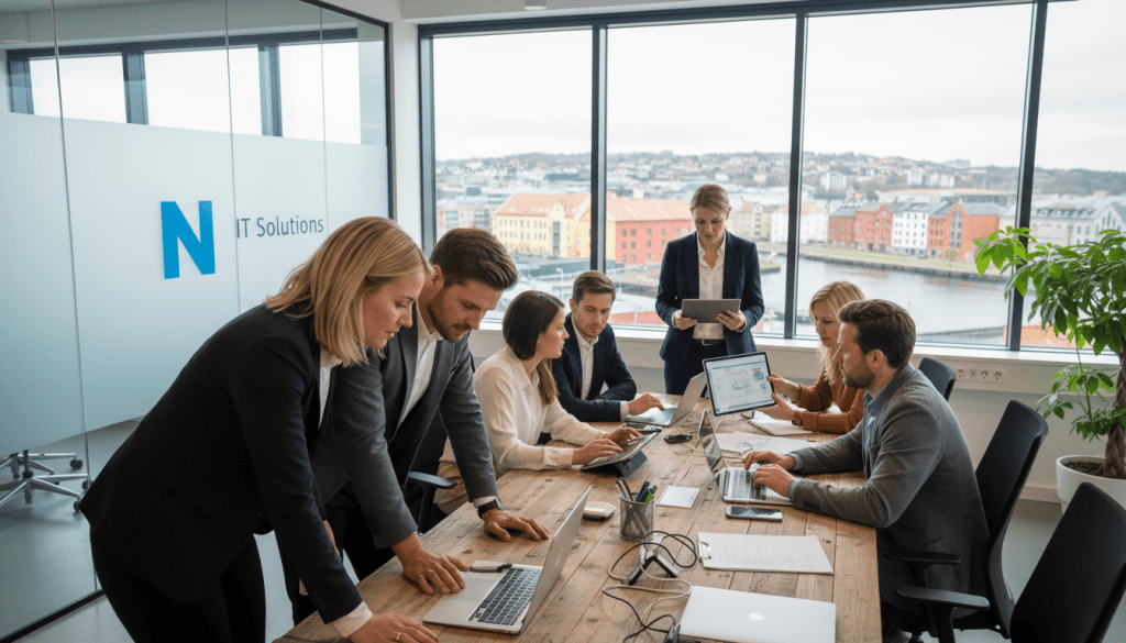 IT konsulenter som leverer teknisk support i ulike bransjer