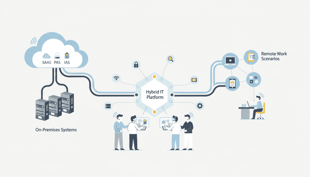 IT-support för hybridmiljöer med molntjänster och on-prem system