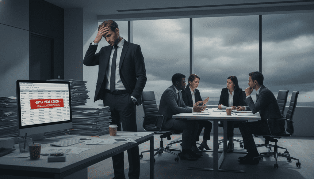 Konsekvenser av bristande HIPAA-efterlevnad och patientintegritet lagstiftning Konsekvenser av bristande HIPAA-efterlevnad och patientintegritet lagstiftning