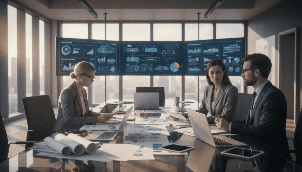 Kontraktsvillkor molntjänster och juridiska punkter IT-tjänster