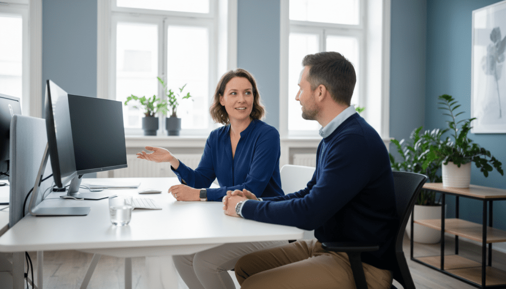 Kundeservice hos sikkerhetsleverandør Kundeservice hos sikkerhetsleverandør