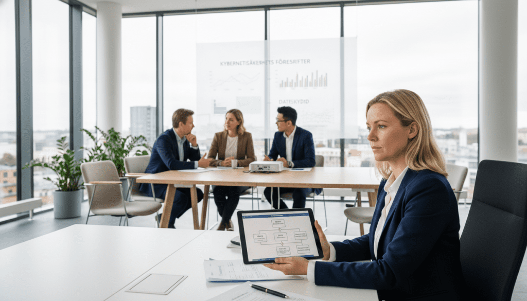 NIST CSF reglering och obligatorisk efterlevnad i Sverige