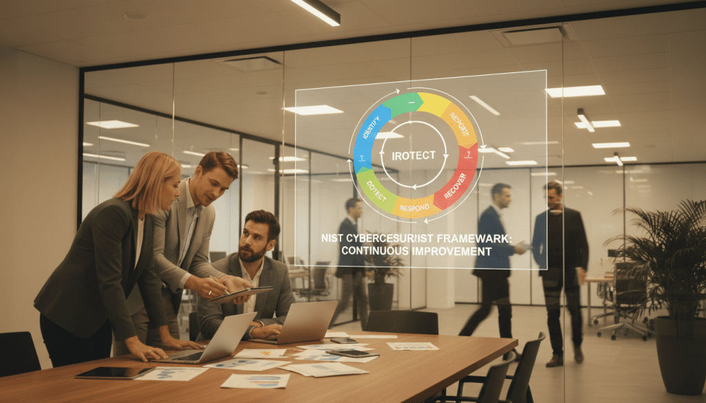 NIST CSF-stegen och kontinuerlig säkerhetsförbättring