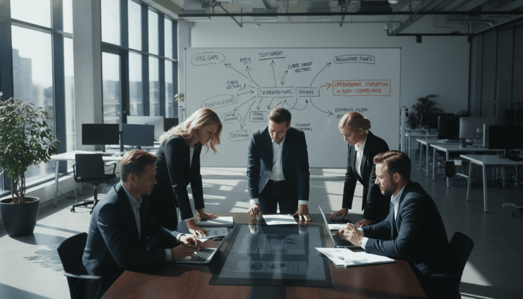 Operationella risker vid bristande NIS2-efterlevnad