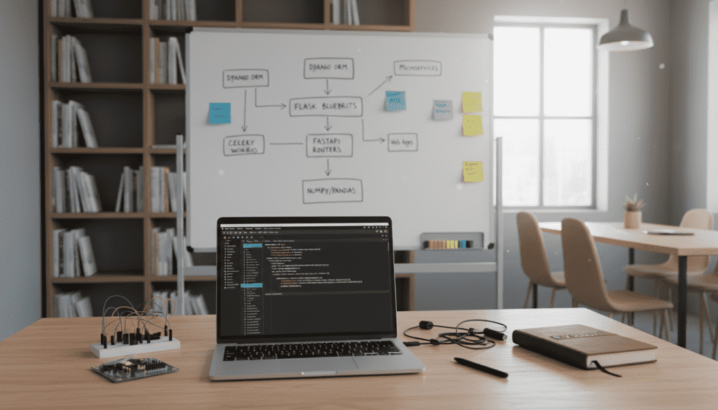 Python development frameworks and tools ecosystem