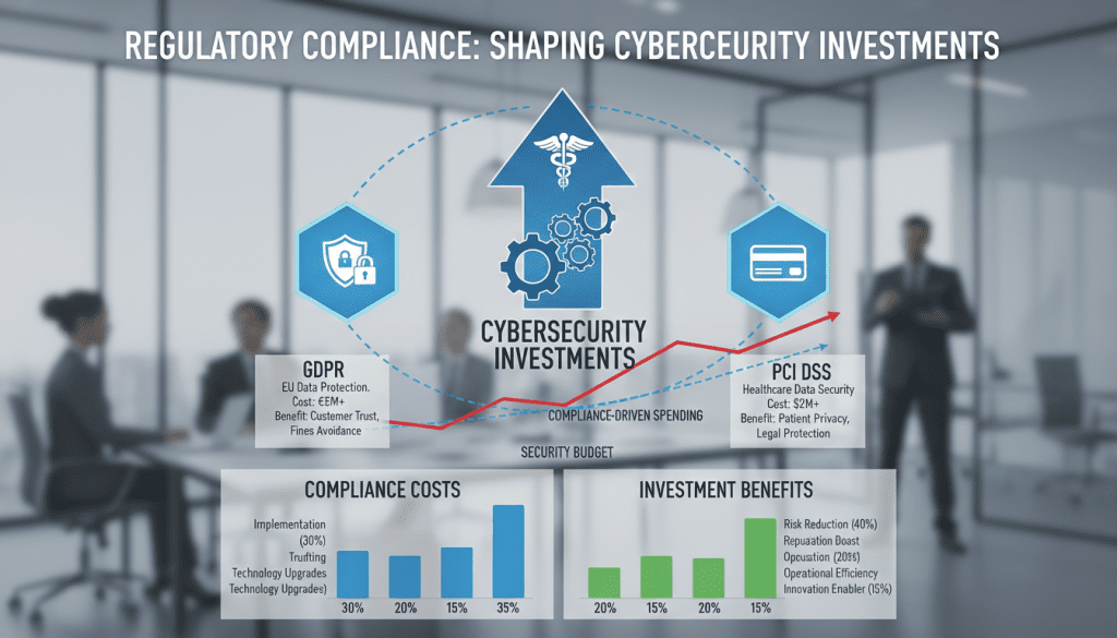 Regulatory compliance costs and benefits in cybersecurity investments