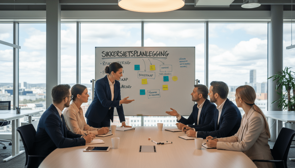 Sikkerhetsplan målsetting bedriftssikkerhet Sikkerhetsplan målsetting bedriftssikkerhet