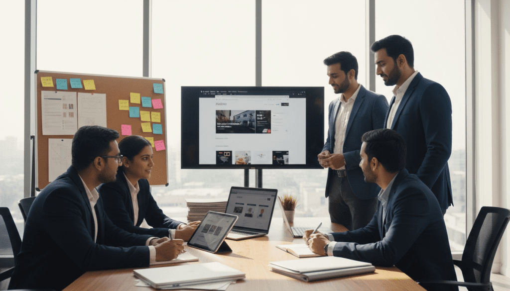 Top Web Developers India portfolio evaluation