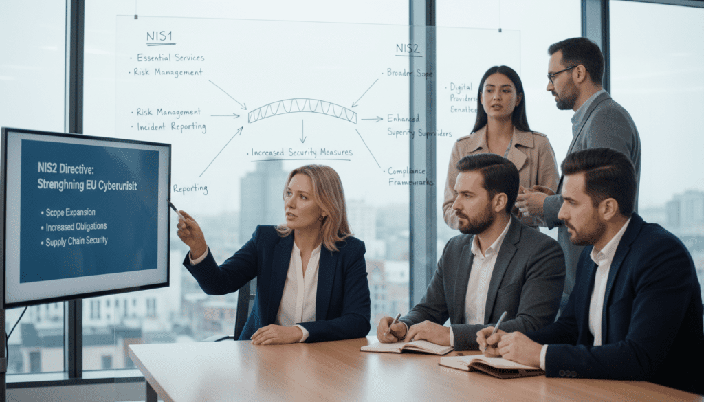 Vad är skillnaden mellan NIS1 och NIS2?