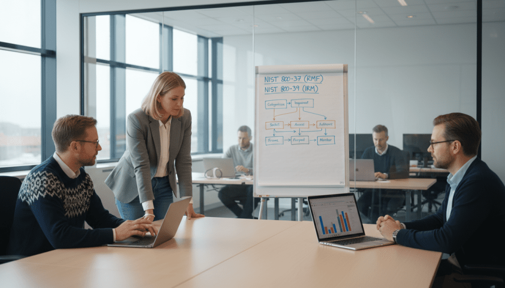 Vad är skillnaden mellan NIST 800-37 och 800-39?