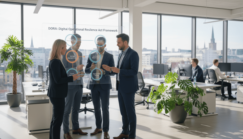 Vilka är de fyra stegen för DORA?