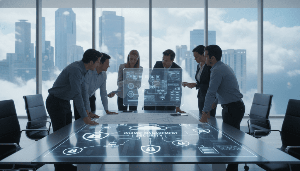 cloud security architecture for SaaS Change Management Solutions cloud security architecture for SaaS Change Management Solutions