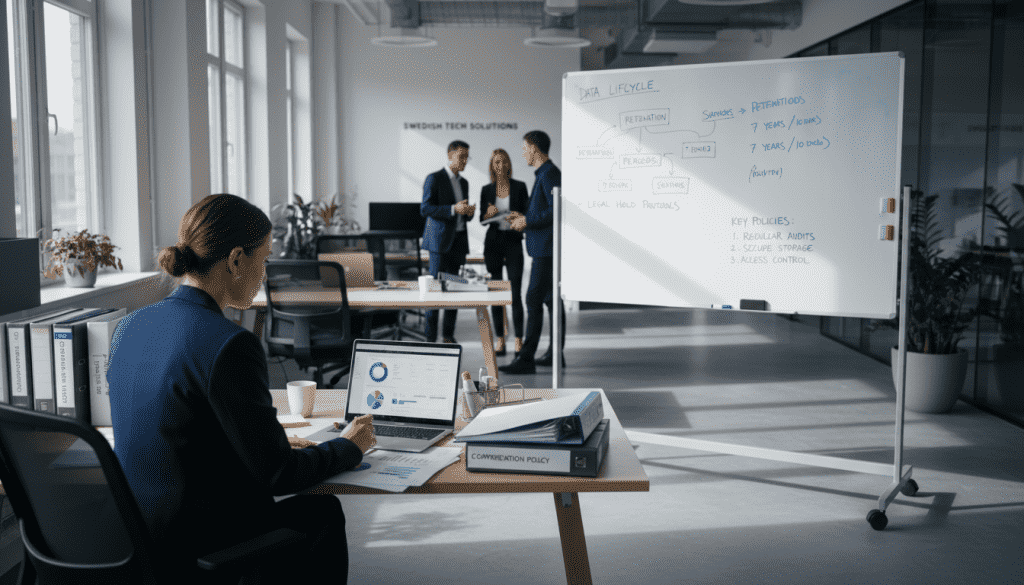 compliance loggretention informationssäkerhet