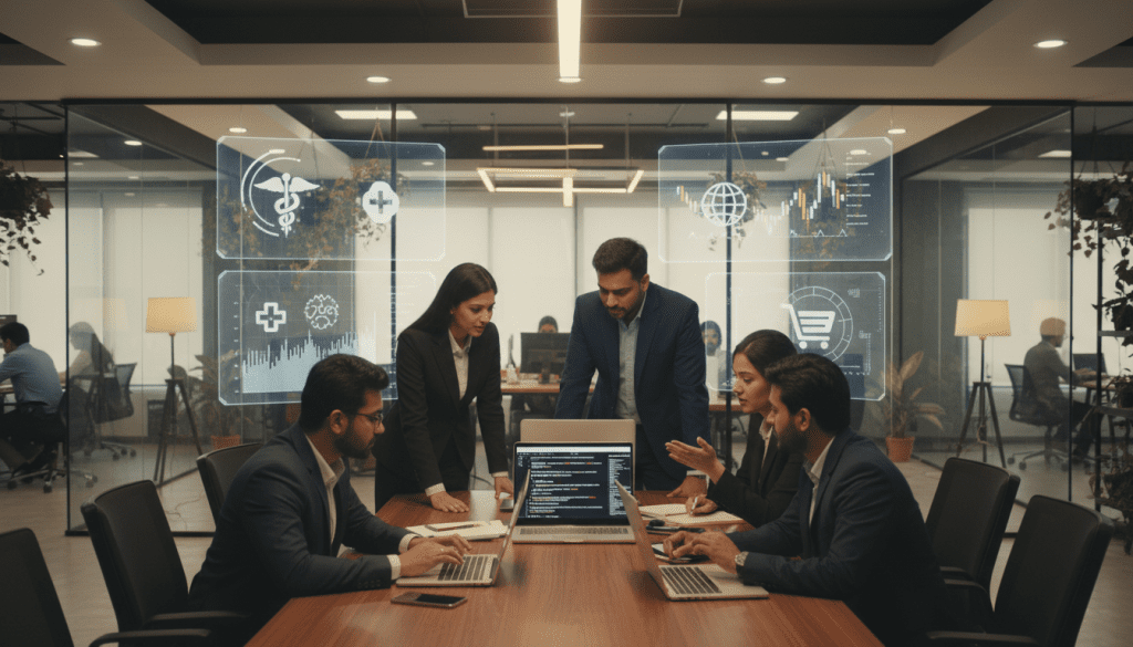 custom web development solutions for different industries