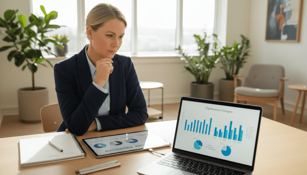 digitalisering konsulent metoder for søk og evaluering