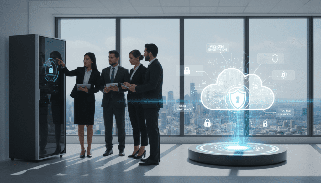 enterprise cloud solutions security features