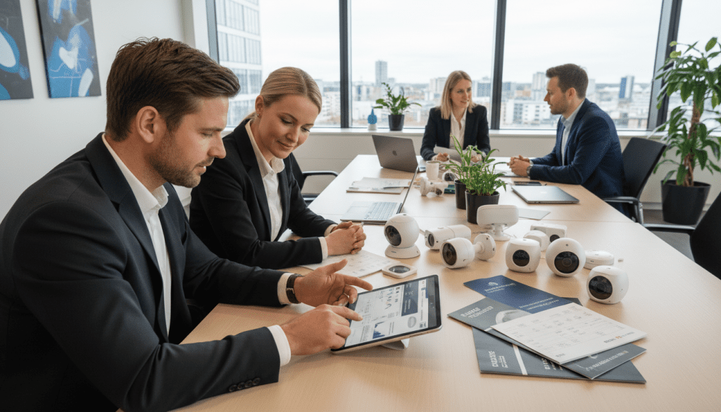 evaluering av leverandører for IP-kameraer og alarmsystemer evaluering av leverandører for IP-kameraer og alarmsystemer