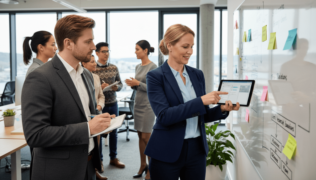 identifisere behov for applikasjonsutvikler