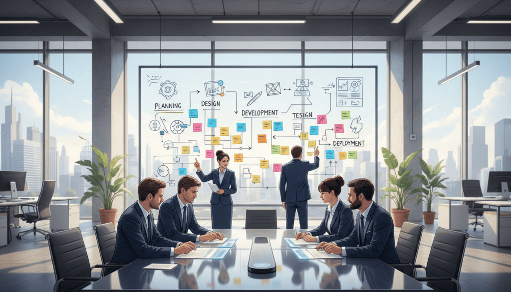 programutvikling prosess faser