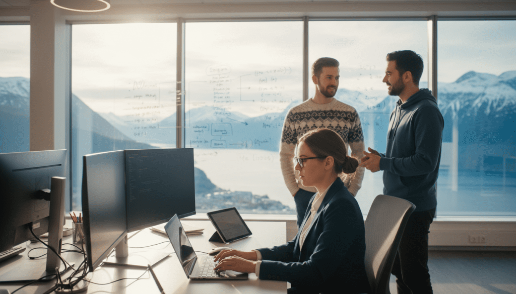 teknologijobber og applikasjonsutvikling i Norge